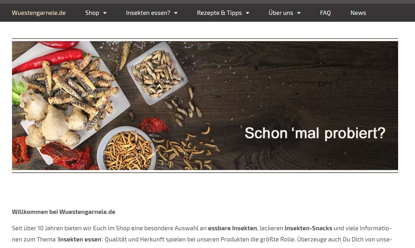 Wuestengarnele.de