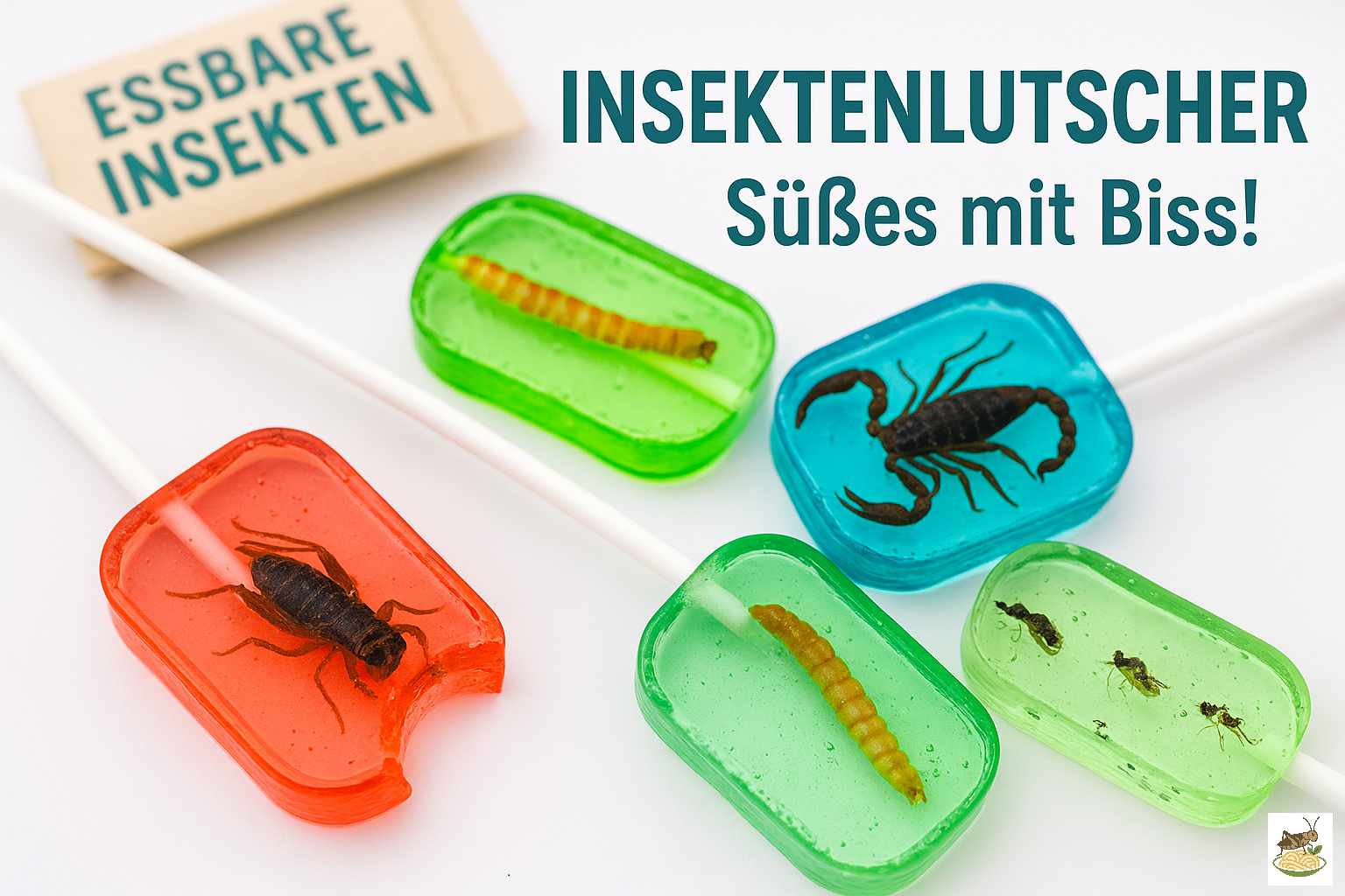 Insektenlutscher – Essbare Süßigkeiten mit Überraschung